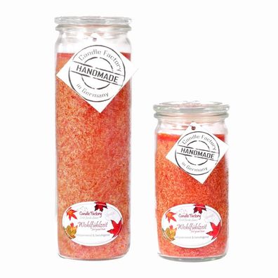 Candle Factory Kerzen-Set Wohlfühlzeit Big + Mini Jumbo Duftkerze Dekokerze