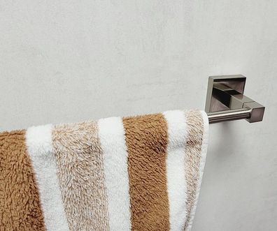 Mezzo Tec Handtuchhalter 60cm (403109) Metall matt gebürstet