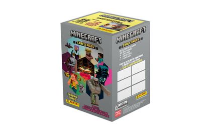 Panini Minecraft Trading Card 4 Challenges Blaster BOX Sammelkarten Kartenspiel