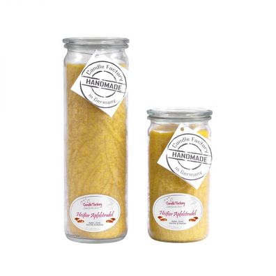 Candle Factory Kerzen-Set Heißer Apfelstrudel Big + Mini Jumbo Duftkerze