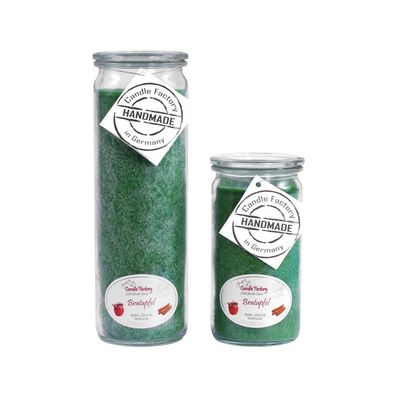 Candle Factory Kerzen-Set Bratapfel Big + Mini Jumbo Duftkerze Dekokerze