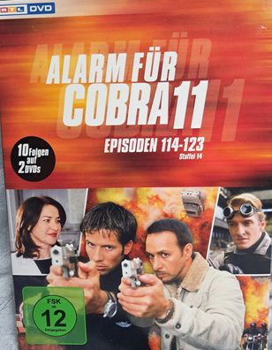 Alarm für Cobra 11 - Episoden 114 - 123, 2 DVDs