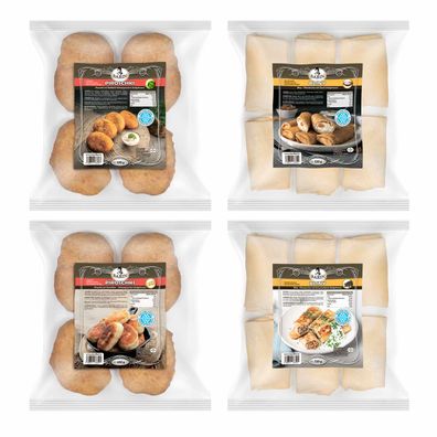 Set von BARIN: Bliny und Piroschki in 4 köstlichen Sorten (ges.1940g)