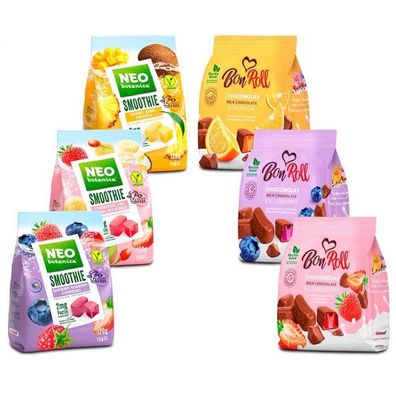 Süße Vitaminpause: BonRoll & NEO Botanica ? Frucht & Schokolade Genuss-Set (600g)