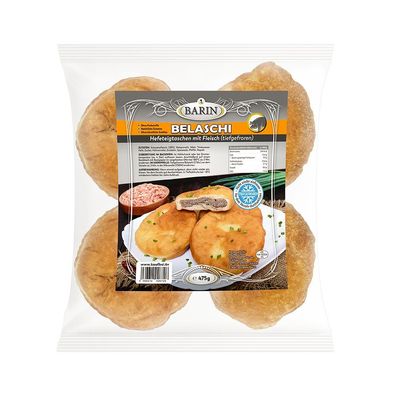 BARIN Belaschi - Hefeteigtaschen mit Fleisch, 475 g