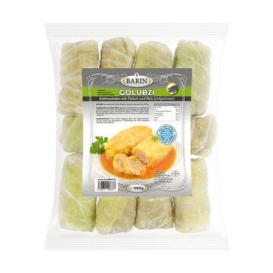 BARIN Golubzi - Kohlrouladen mit Fleisch und Reis, 1000 g