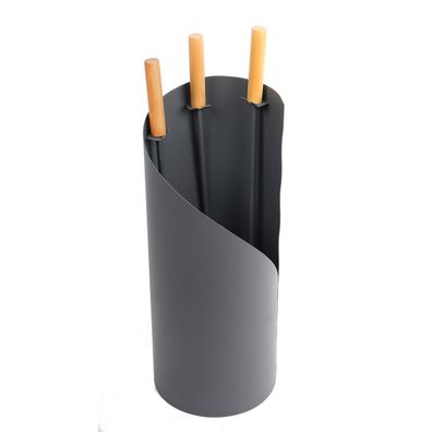 Kaminset Ofenbesteck Ofenset anthrazit 3 teilig geschlossener Korpus