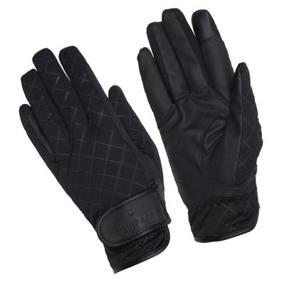 Equipage Cony Reithandschuhe, schwarz