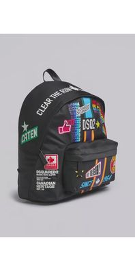 Dsquared2 Traveller Patch Rucksack mit Print