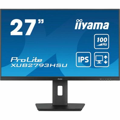 IIYAMA 68.6cm (27"), XUB2793HSU-B7 16:9, HDMI+DP+2xUSB IPS