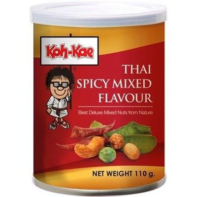 Koh-Kae Nüsse-Erbsen-Mischung mit Thai Spicy Mixed Flavour 110g