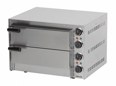 Bartscher Mini Elektro 2 Pizzaofen Flammkuchenofen 2x Pizza Ø 35 cm
