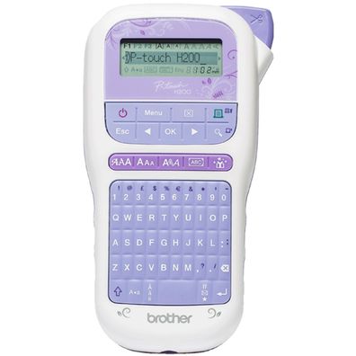 Brother P-Touch PT-H200 - Beschriftungsgerät - s/w - Thermotransfer - Rolle (1,2 cm)