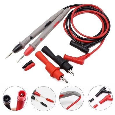 Messkabel Messleitung Prüfkabel Multimeter 1000V 20A Prüfspitzen Krokodilklemme