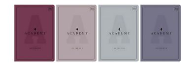 Interdruk Notizheft A5 liniert mit Rand 32 Blatt 90g/m² Akademie