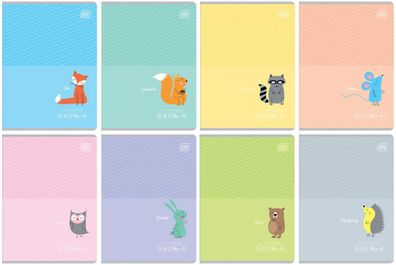 Interdruk Notizheft A5 liniert 32 Blatt Colored Line 90g/m² BeBe