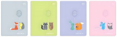 Interdruk Notizheft A6 blanko/kariert 32 Blatt 90g/m² BeBe Friends