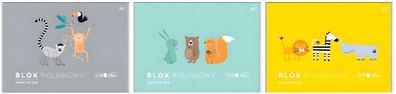 Interdruk Zeichenblock A3 20 120g BeBe Kids 1 Stück (keine Motivwahl)