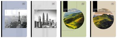 Interdruk Notizheft A5 kariert 96 Blatt 70g/m² 1 Stück