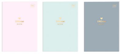 Notizheft A4 kariert m Rand 60 Blatt 70g/m² Einbanddeckel Kraftkarton