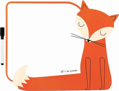 Interdruk Trocken abwischbare Whiteboard BeBe Fox 28x30cm