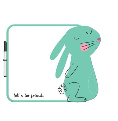 Trocken abwischbare Weißwandtafel Whiteboard-Tafel BeBe Rabbit