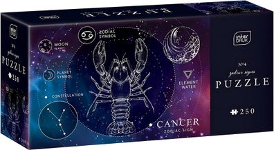 Interdruk Puzzle 250 Teile Sternzeichen 4 Krebs