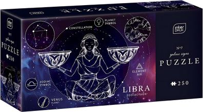 Interdruk Puzzle 250 Teile Sternzeichen 7 Waage
