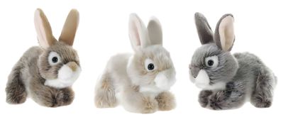 Heunec Misanimo Hase klein 3-fach sortiert Größe 15 cm
