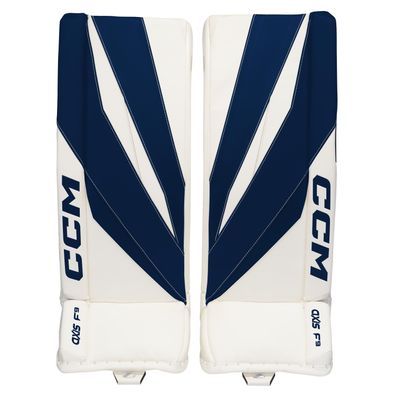 Schienen CCM AXIS F9 Senior - Farbe: weiss/navy Größe: 34 Zoll + 1
