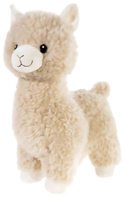 Heunec LAMA stehend groß hellbraun Größe 28 cm