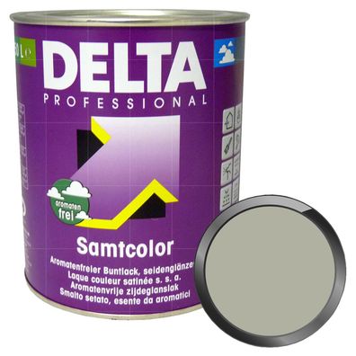 DELTA Samtcolor 375ml Buntlack Seidenglanz Lackfarbe aromatenfrei Farbwahl