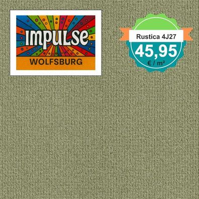 Vorwerk Rustica 4J27 Teppichboden Schlinge 4/5m breit - ab 5 m² versandkostenfrei