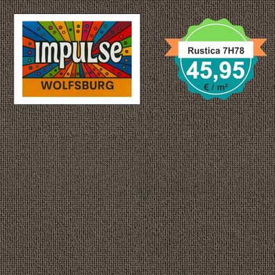 Vorwerk Rustica 7H78 Teppichboden Schlinge 4/5m breit - ab 5 m² versandkostenfrei