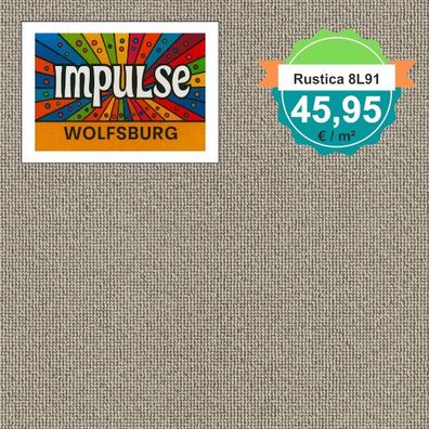 Vorwerk Rustica 8L91 Teppichboden Schlinge 4/5m breit - ab 5 m² versandkostenfrei