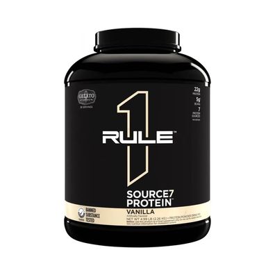 Rule1 R1 Source7 Gelato Protein (4lbs) Vanilla Ice Cream