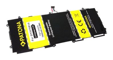 PATONA Akku passend für Samsung Galaxy Note 10.1 GT7511 GTN8010 - 3,7V 7Ah – 7000 mAh