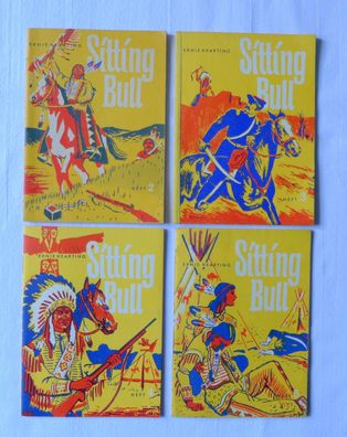 Sitting Bull 1956 Hefte Nr. 2 , 3 , 4 , 5 , Indianer DDR