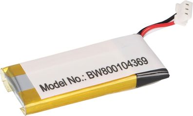 Headset-Akku 180mAh Li-Polymer passend für Sennheiser BATT-03 504374
