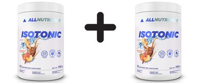 2 x Allnutrition Isotonic, Ice Tea Peach - 700g
