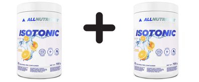 2 x Allnutrition Isotonic, Orange - 700g