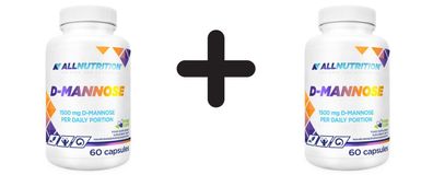 2 x Allnutrition D-Mannose - 60 vcaps