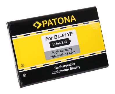Akku kompatibel zu LG G4 BL-51YF DS1402 - 3,8V 3Ah