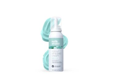 milk shake colour whipped cream 100 ml light blue