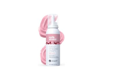 milk shake colour whipped cream 100 ml light pink