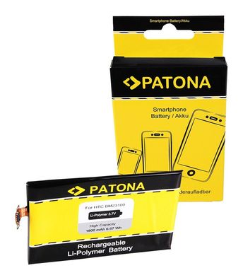 Akku kompatibel für HTC Accord / Windows Phone 8X - 3,7V 1,8Ah