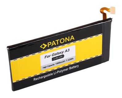 Akku kompatibel zu Samsung Galaxy A3 - 3,8V 1,9Ah