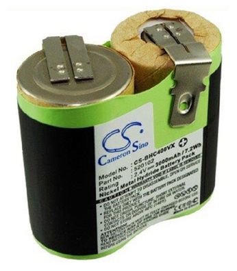 Staubsaugerakku Black & Decker HC400 2,4V 3000mAh NiMH