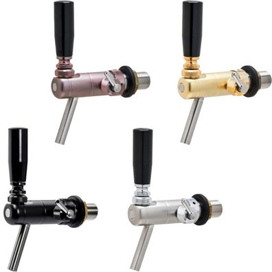 Raffeiner Junior Edelstahl Zapfhahn Kompensatorhahn Bierhahn Schankhahn