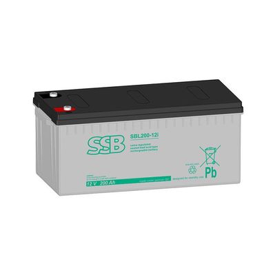 SSB Blei Akku SBL 200-12i AGM Batterie M8 Schraubanschluss - 12V 200Ah